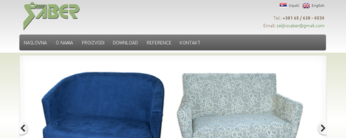 Šaber nameštaj, Gorjani bb, Užice