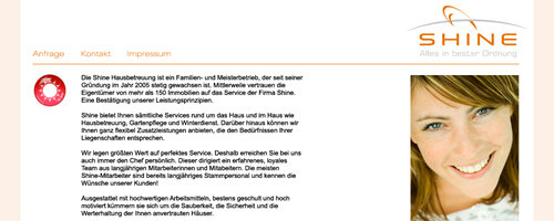 Shine Hausbetreuung: Gebäudereinigung, Winterdienst, Gartenpflege, Wien, Austria