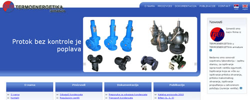Termoenergetika armature, Požega, Srbija